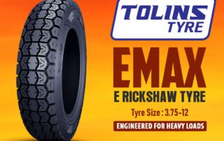 Tolins EMax E Rickshaw Tyre
