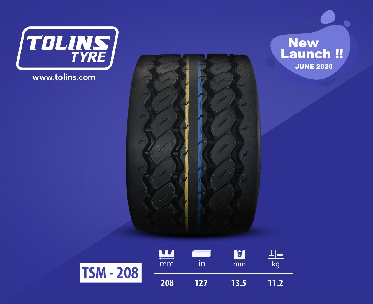 2020 Tolins New Launch TSM 208